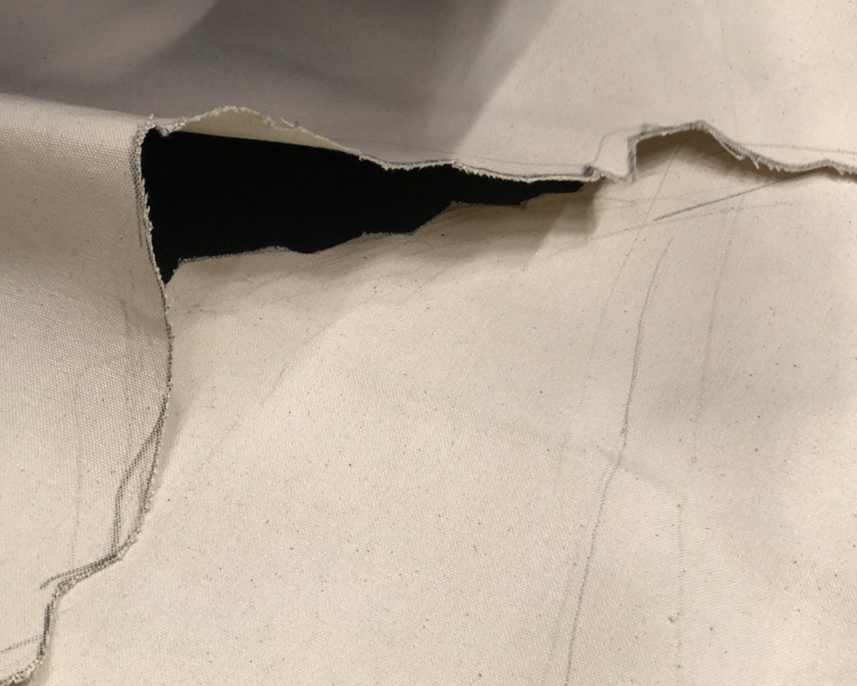 Material detail.